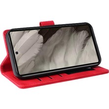 Gx Shop Google Piksel 7A Için Flip Case Kapak Cüzdan Darbeye Deri Kılıf (Yurt Dışından)