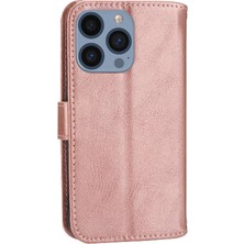 Gx Shop Iphone 14 Için Flip Case Pro Max Kickstand Manyetik Kapatma Pu Deri (Yurt Dışından)