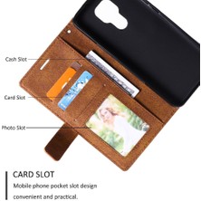 Gx Shop Motorola Moto G9 Oynamak Için Kılıf Cüzdan Flip Folio Kart Tutucu Kickstand Pu (Yurt Dışından)