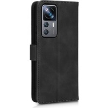 Gx Shop Xiaomi 12T Pro Için Kılıf Tam Koruma Deri Folio Flip Case ile (Yurt Dışından)