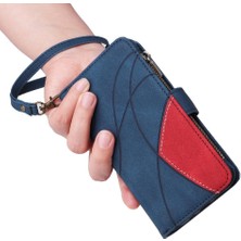 Gx Shop Motorola Moto G32 Kickstand Koruyucu Iki Renkli Dikiş Dokuz (Yurt Dışından)