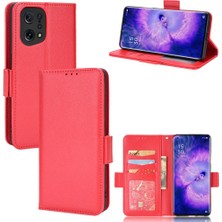 Gx Shop Oppo Bulmak Için Kılıf X5 Pu Deri Yan Toka Manyetik Cüzdan Kart Yuvaları (Yurt Dışından)