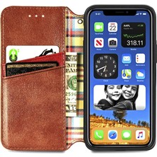 Gx Shop Apple IPhone 12 Için Kılıf Zarif Iş Deri Çanta Moda Tasarımı (Yurt Dışından)