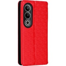 Gx Shop Oneplus Nord Ce4 5g Manyetik Kapatma Kart Yuvaları Tutucu 3D Cüzdan Için Kılıf (Yurt Dışından)