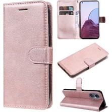 Gx Shop Kart Yuvası Klasik Düz Renk Telefon ile Oneplus Nord N20 5g Için Flip Case (Yurt Dışından)