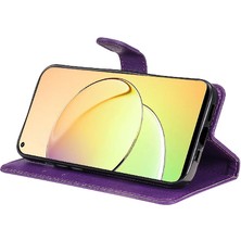 Gx Shop Kart Yuvası Klasik Düz Renk Iş ile Realme 10 4g Için Flip Case (Yurt Dışından)