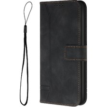 Gx Shop Realme 8 5g Için Telefon Kılıfı Pu Deri Kart Yuvaları Kapak Flip Folio Cüzdan (Yurt Dışından)