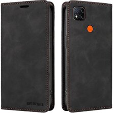 Gx Shop Xiaomi Poco C3 Için Folio Cüzdan Manyetik Pu Deri Koruyucu Kılıf (Yurt Dışından)