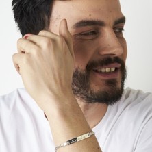 Nevam Kuyumculuk Kral Zinciri Plakalı Isimli Bilezik