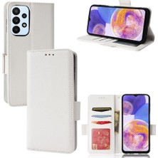 Gx Shop Samsung Galaxy M23 5g Için Kılıf Yan Toka Cüzdan Pu Deri Manyetik Kart (Yurt Dışından)