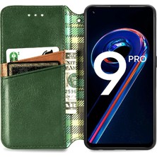 Gx Shop Oppo Realme 9 Pro Cüzdan Fonksiyonu Için Kılıf Deri Kılıf Moda Tasarımı (Yurt Dışından)