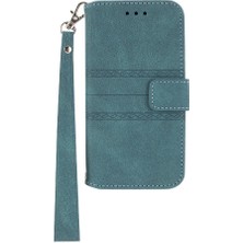 Gx Shop Google Piksel 9 5g Için Flip Case Pu Deri Manyetik Kapatma Darbeye (Yurt Dışından)