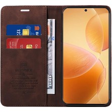 Gx Shop Xiaomi Poco X6 Pro 5g Için Kılıf Folio Cüzdan Pu Deri Manyetik Koruyucu (Yurt Dışından)