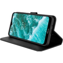 Gx Shop Nokia C30 Manyetik Cüzdan Kapak Kart Tutucu Kickstand Için Kılıf (Yurt Dışından)