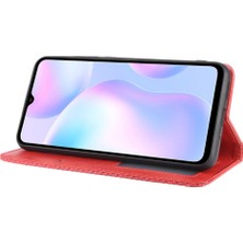 Gx Shop Xiaomi Redmi 9A Cüzdan Pu Deri Manyetik Kapatma Için Kılıf (Yurt Dışından)