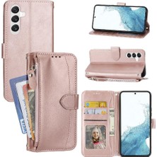 Gx Shop Samsung Galaxy A54 5g Pu Deri Kayış Manyetik Kapatma Için Flip Case (Yurt Dışından)