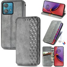 Gx Shop Motorola Moto G84 5g Deri Kılıf Kapak Çevirin Cüzdan Fonksiyonu (Yurt Dışından)