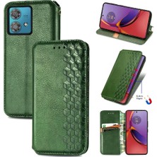 Gx Shop Motorola Moto G84 5g Deri Kılıf Kapak Çevirin Cüzdan Fonksiyonu (Yurt Dışından)