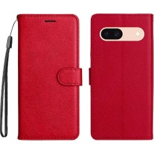 Gx Shop Kart Yuvası Yüksek Kaliteli Deri Iş ile Google Piksel 8A Için Flip Case (Yurt Dışından)