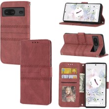 Gx Shop Google Piksel 8A Manyetik Kapatma Kickstand Pu Deri Kılıf Için Flip Case (Yurt Dışından)