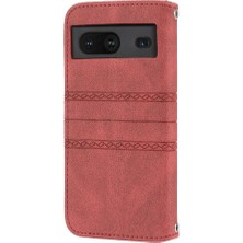 Gx Shop Google Piksel 8A Manyetik Kapatma Kickstand Pu Deri Kılıf Için Flip Case (Yurt Dışından)