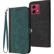 Gx Shop Motorola Moto G84 5g Kickstand Koruyucu Cüzdan Flip Folio Kitap Için Kılıf (Yurt Dışından)