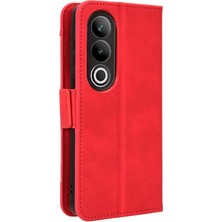 Gx Shop Oneplus Nord Ce4 5g Deri Cüzdan Kapak Manyetik Kapatma Kartı (Yurt Dışından)