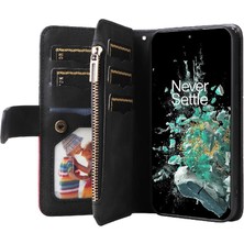 Gx Shop Oneplus Ace Pro 5g Dokuz Kart Yuvaları Için Kılıf Fermuar Cüzdan Tarzı Iki Renkli (Yurt Dışından)