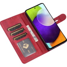 Gx Shop Cüzdan Kılıf Samsung Galaxy A82 5g Için Tüm Yuvarlak Koruma Kabartmalı Kart (Yurt Dışından)