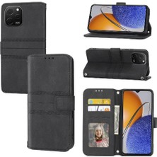 Gx Shop Huawei Nova Y61 Için Flip Case Cüzdan Kılıf Pu Deri Kickstand Manyetik (Yurt Dışından)