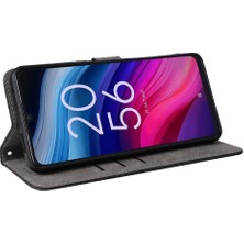 Gx Shop Tcl 50 Se 4g Kart Yuvaları Için Kılıf Kapak Manyetik Kapatma Rfıd Engelleme Flip (Yurt Dışından)