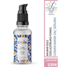 Choisi Gerçek Çiçek Içerikli Uzman Bakım Saç Serumu Argan Jojoba Avocado Oil Elixir Expert Serum 100ML