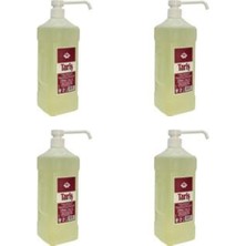 Tariş Limon Kolonyası Sprey Kapak Plastik Bidon 1 Lt  x 4