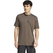 Adidas Lk Dy Lk Pnt Erkek Antrenman Tişörtü IW0138 Kahverengi