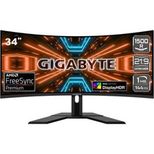 Gigabyte G34WQC-A 34" 144 Hz 1 MS WQHD FreeSync VA Curved Oyuncu Monitör