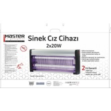 İly Master Yeni Nesi Sinek Öldürücü 2X20W