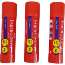 Faber-Castell Glue Stick Su Bazlı Yapıştırıcı 40 gr (3 Adet)