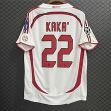 Cheecky Chic Milan Kaka Leite 2007 Şampiyonlar Ligi Final Forması Beyaz