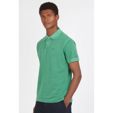 Barbour Washed Sports Polo Yaka GN31 Turf