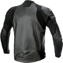 Alpinestars  Gp Force Air Deri Korumalı Motosiklet Montu Siyah / Siyah