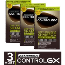 Just For Men Control Gx Saç Gri Azaltıcı Şampuan 3'lü Set