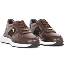 Pierre Cardin 981012  Deri Erkek Casual Ayakkabı Kahverengi