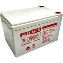 Promax 12VOLT 12AMPER Akü 12V 12AH