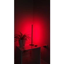 Smyrna Store Rgb Lambader Kumandalı Dekoratif Masaüstü Yatak Başı LED Lambader Aydınlatması 50CM