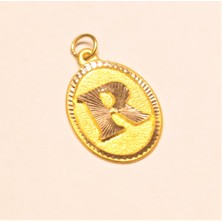 Güler Kuyumculuk Altın Nostaljik R Harfi