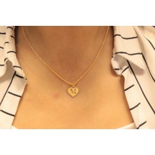 Güler Kuyumculuk Altın M Harfli Halat Zincir