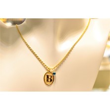 Güler Kuyumculuk Altın Nostaljik B Harfli Halat Zincir