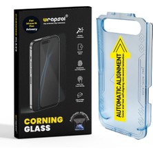 Wrapsol iPhone 15 Plus Hayalet Kırılmaz Cam Corning Glass