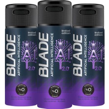 Blade Artificial Intelligence 2.0 Erkek Deodorant 3X150 ml