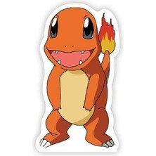 Parti Dükkanım Pokemon Charmander Ayaklı Pano 34X19 cm